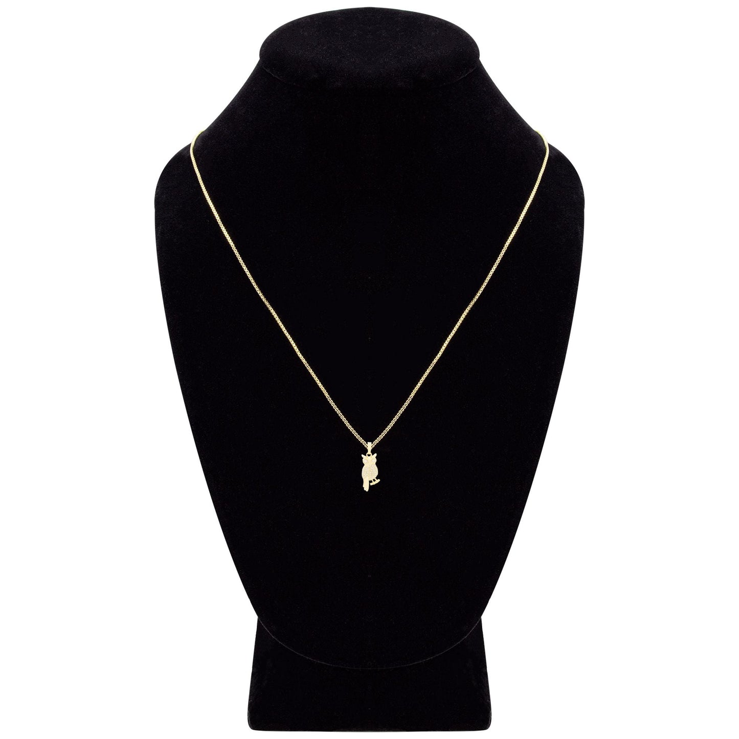 Owl Gold Chain Necklace Set