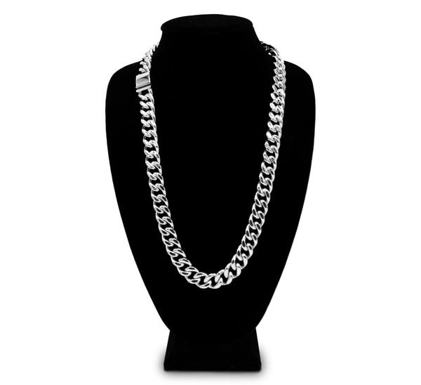 Miami Cuban link Stainless Steel Set