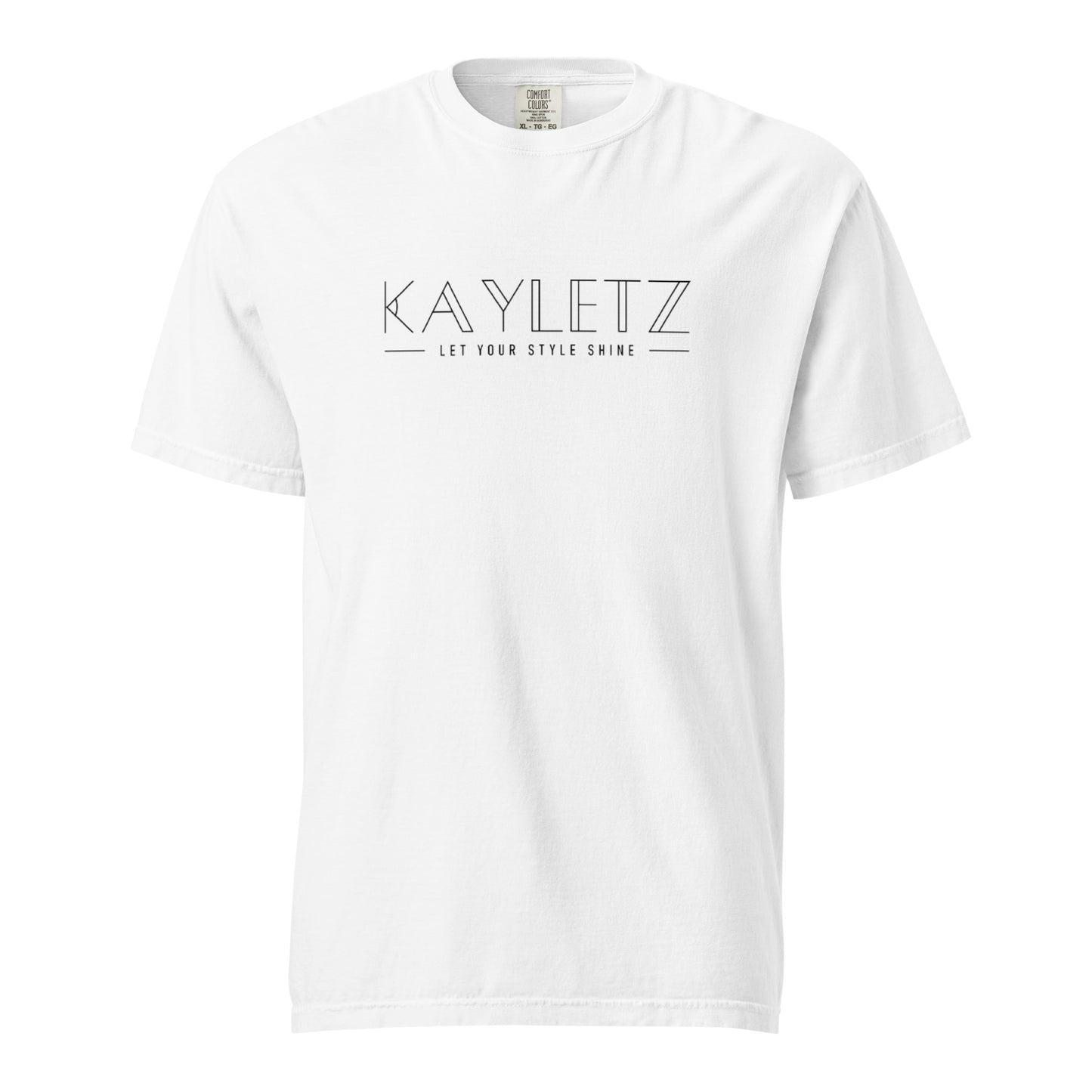 Unisex garment-dyed heavyweight t-shirt